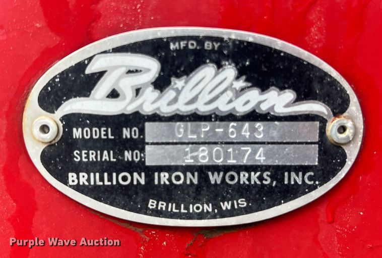 image for item NA9144 Brillion GLP-643  seeder