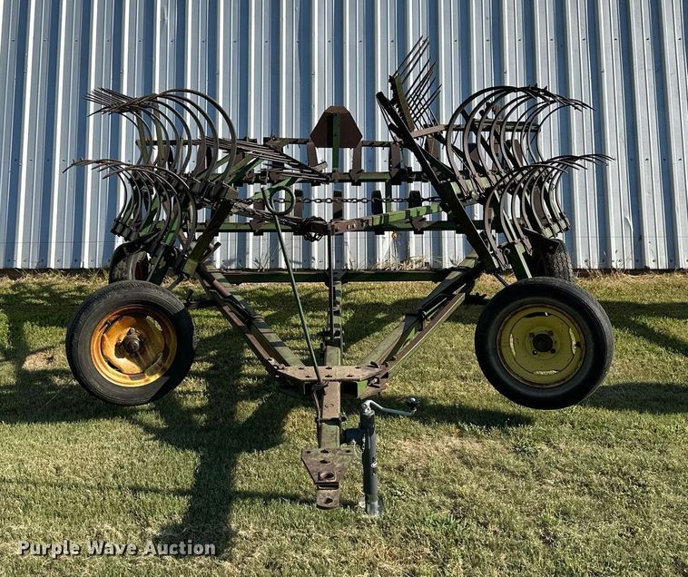 image for item NP9437 John Deere  spring tooth harrow