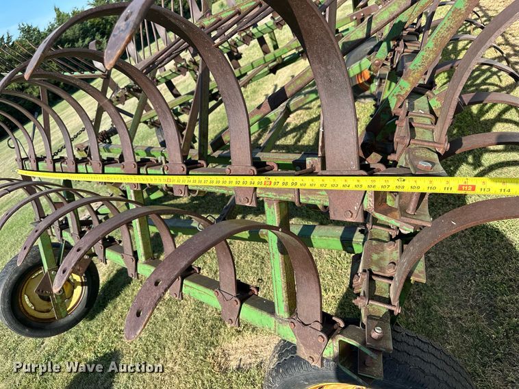 image for item NP9437 John Deere  spring tooth harrow