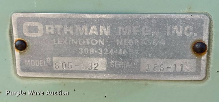 image for item NP9466 Orthman 605-132  row crop cultivator