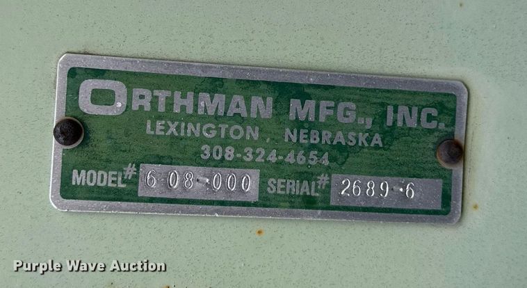 image for item NP9467 Orthman 608-00  grain cart