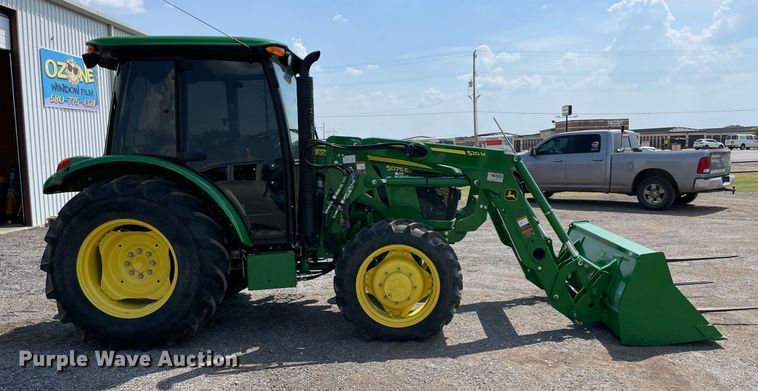 image for item NT9527 2021 John Deere 5075E  MFWD tractor