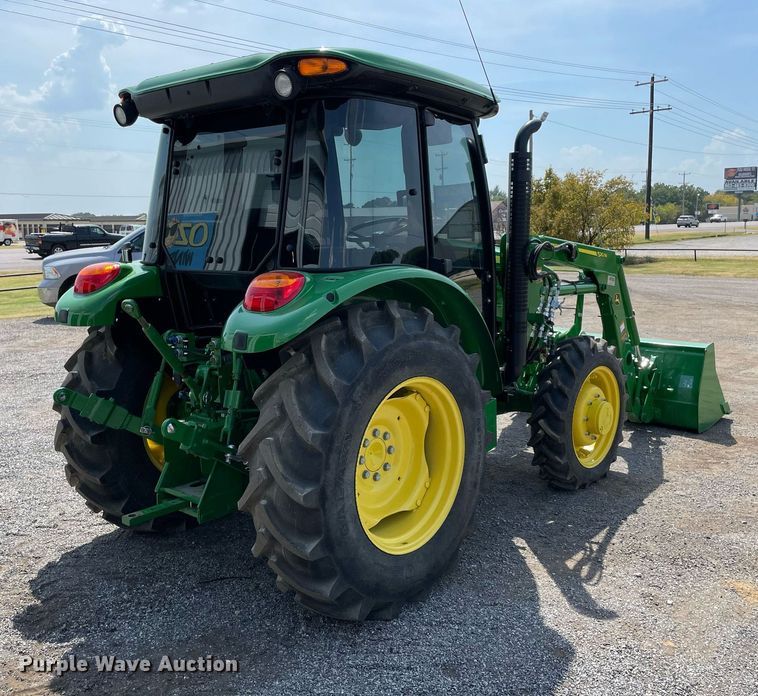 image for item NT9527 2021 John Deere 5075E  MFWD tractor