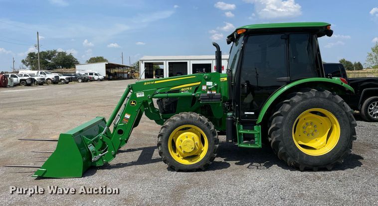 image for item NT9527 2021 John Deere 5075E  MFWD tractor