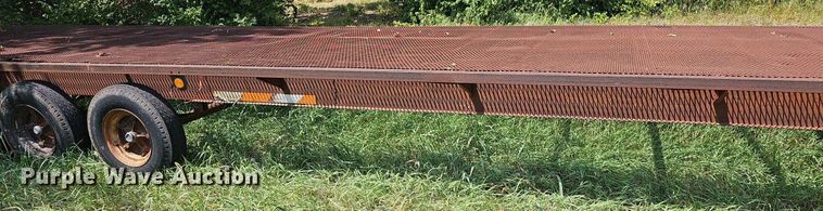 image for item NU9206 2006 Shop built  hay bale trailer