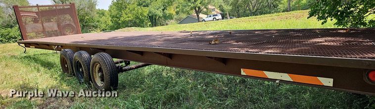 image for item NU9206 2006 Shop built  hay bale trailer