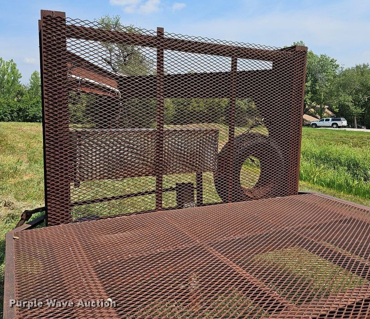 image for item NU9206 2006 Shop built  hay bale trailer