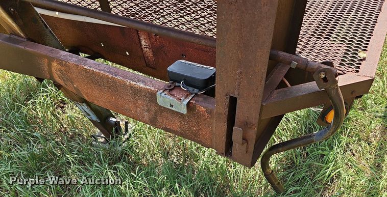 image for item NU9206 2006 Shop built  hay bale trailer