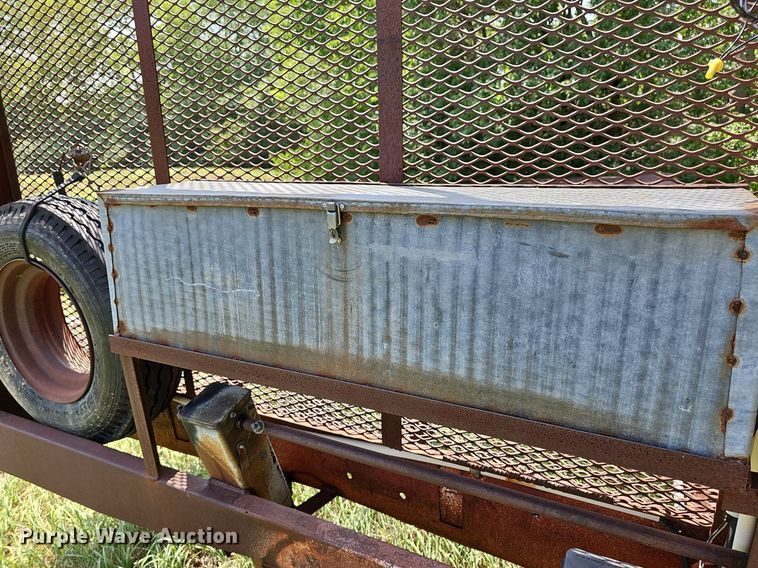 image for item NU9206 2006 Shop built  hay bale trailer