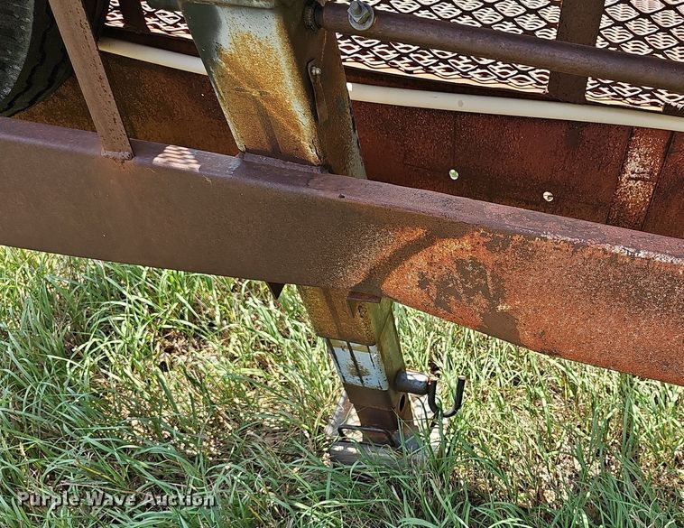 image for item NU9206 2006 Shop built  hay bale trailer
