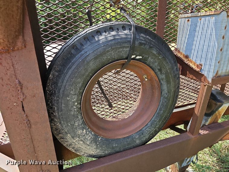 image for item NU9206 2006 Shop built  hay bale trailer