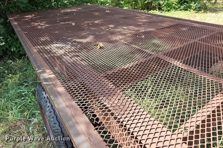 image for item NU9206 2006 Shop built  hay bale trailer