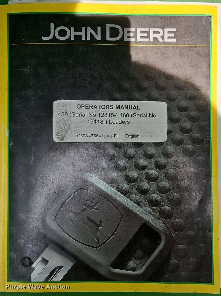 image for item NU9207 John Deere  4720 MFWD tractor