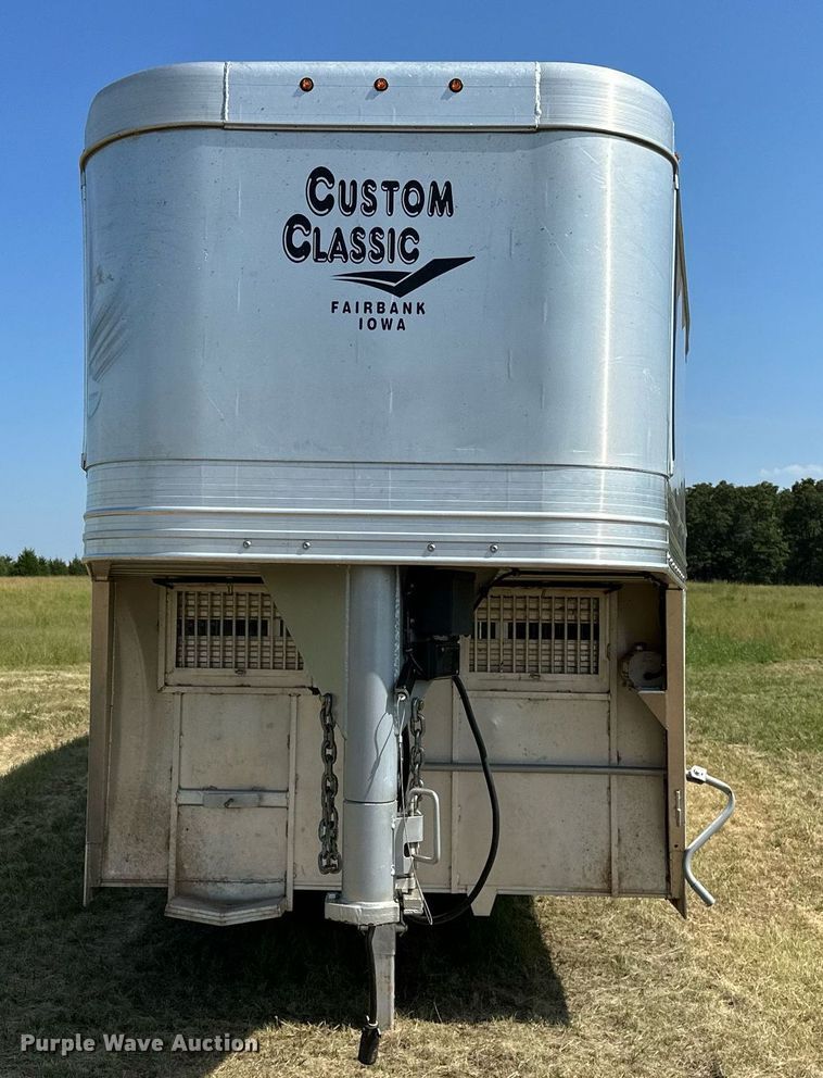image for item OC9163 2021 Custom Classic  livestock trailer