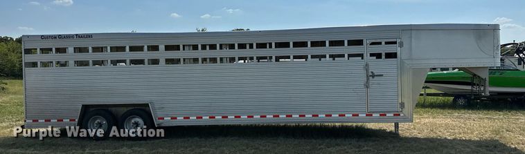 image for item OC9163 2021 Custom Classic  livestock trailer