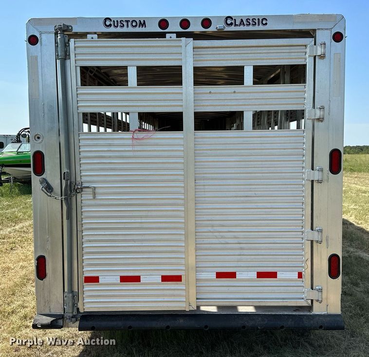 image for item OC9163 2021 Custom Classic  livestock trailer