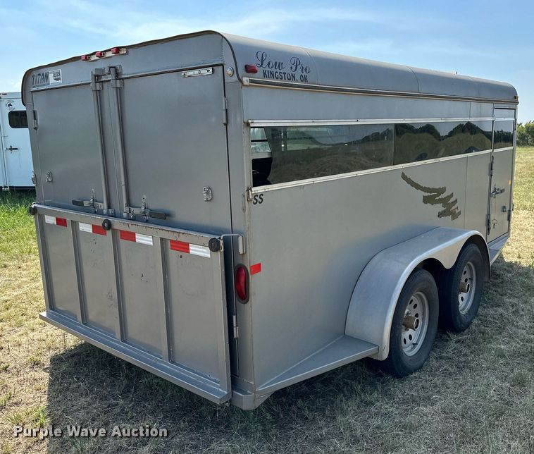 image for item OC9164 2016 Titan Low Pro  livestock trailer
