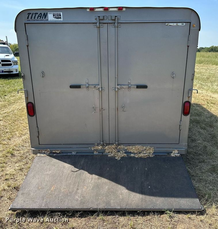 image for item OC9164 2016 Titan Low Pro  livestock trailer