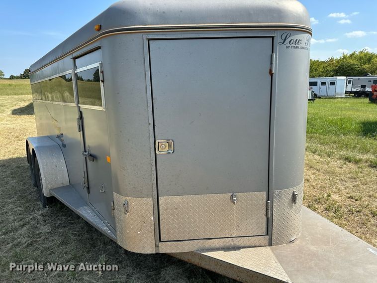 image for item OC9164 2016 Titan Low Pro  livestock trailer