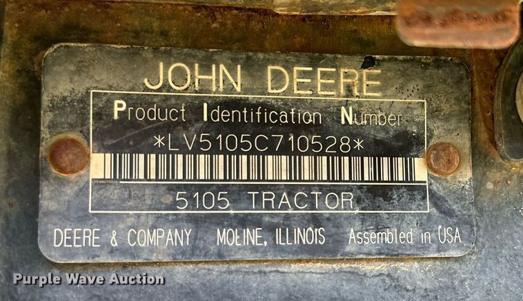 image for item OG9160 2006 John Deere 5105  tractor