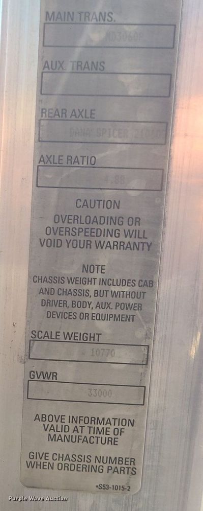 image for item DI3008 2001 Kenworth T300  delivery truck