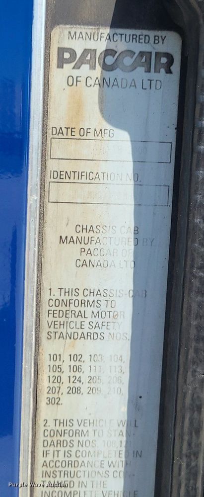 image for item DI3008 2001 Kenworth T300  delivery truck