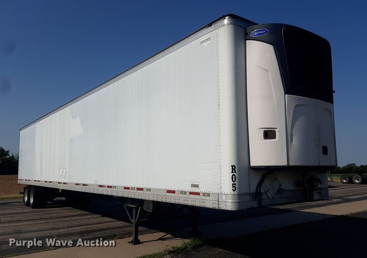 image for item DO3057 2009 Wabash  refrigerated van trailer