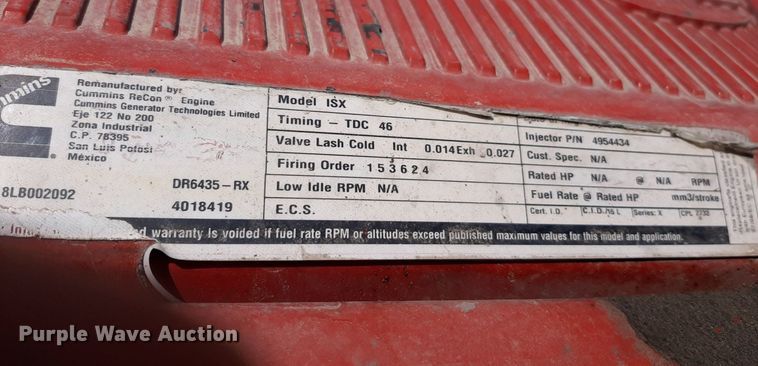 image for item DO3115 2011 International Pro Star Premium  semi truck