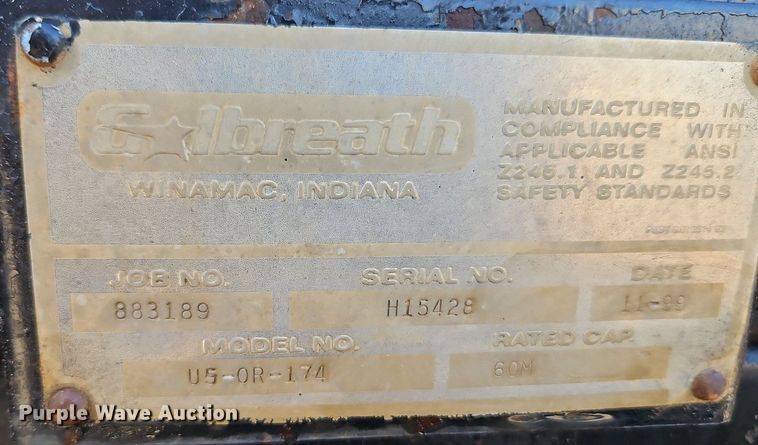 image for item DP2347 2000 Freightliner FL80  roll-off container truck