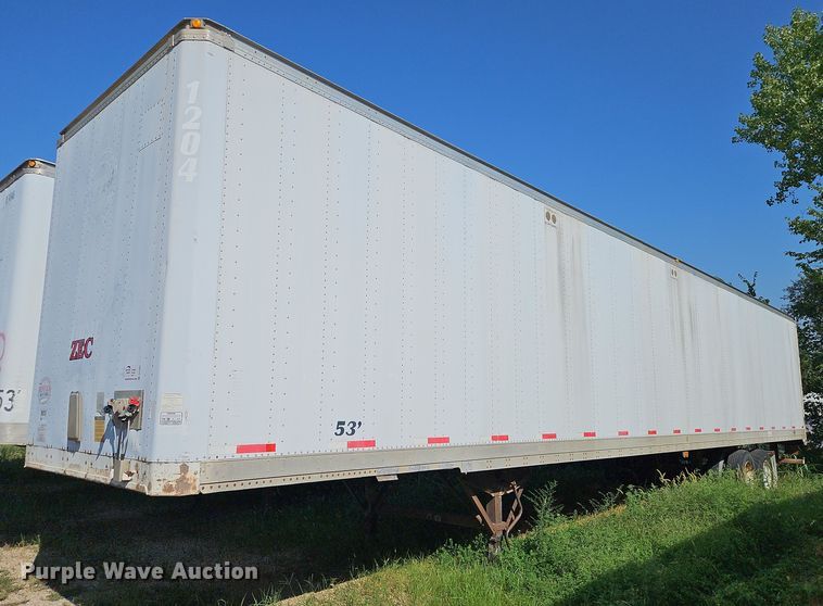 image for item DP2353 1995 Stoughton AVW-535T-S-C  dry van trailer