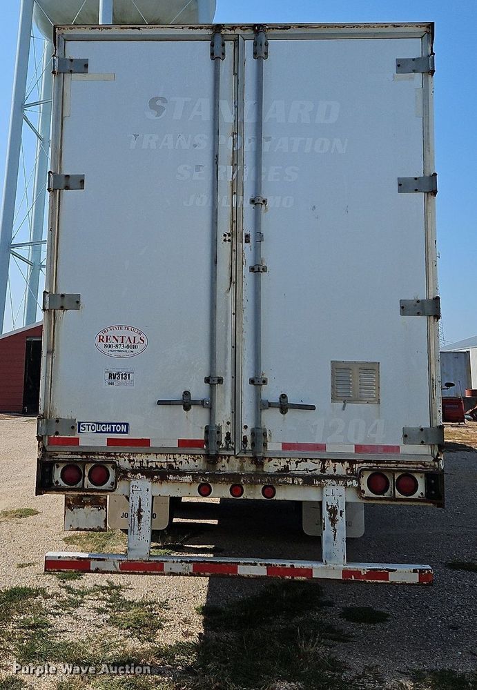 image for item DP2353 1995 Stoughton AVW-535T-S-C  dry van trailer