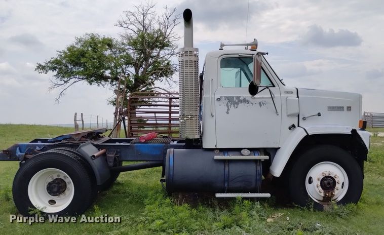 image for item DP3298 1986 GMC Brigadier  semi truck