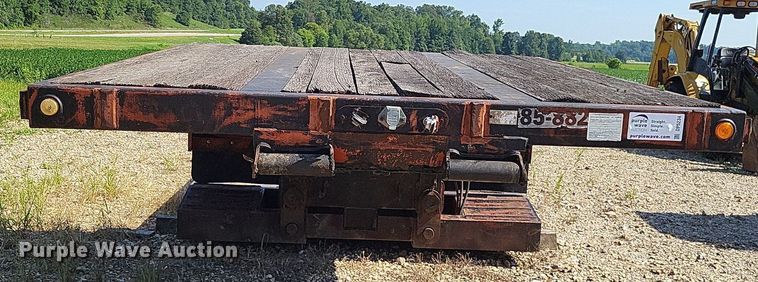 image for item DP5234 1996 Trail King TK70MG-482  lowboy equipment trailer