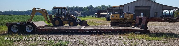 image for item DP5234 1996 Trail King TK70MG-482  lowboy equipment trailer