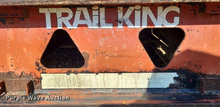 image for item DP5234 1996 Trail King TK70MG-482  lowboy equipment trailer