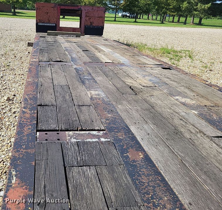 image for item DP5234 1996 Trail King TK70MG-482  lowboy equipment trailer