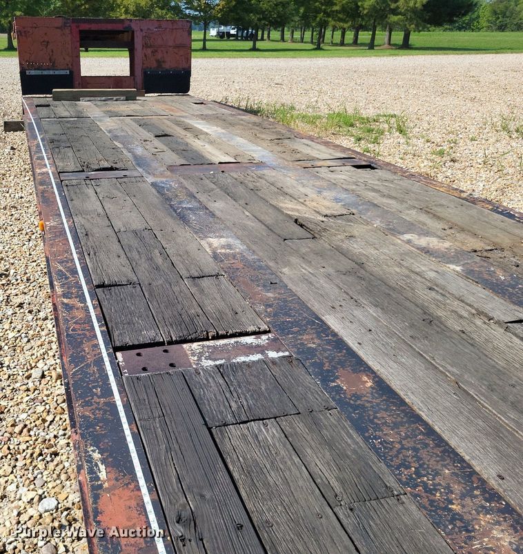 image for item DP5234 1996 Trail King TK70MG-482  lowboy equipment trailer