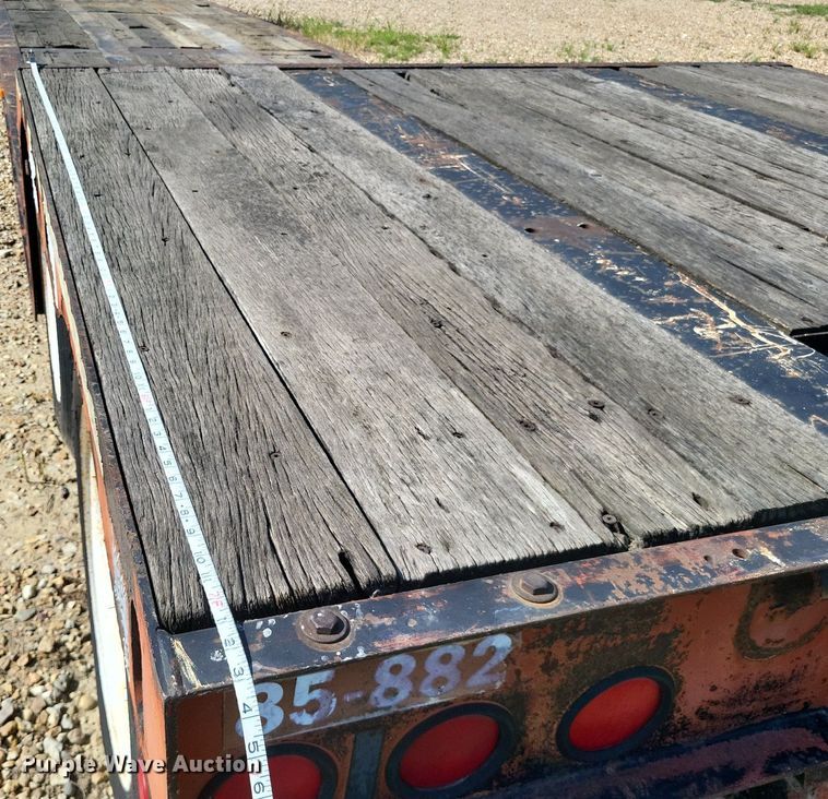 image for item DP5234 1996 Trail King TK70MG-482  lowboy equipment trailer