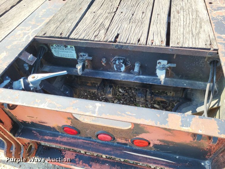 image for item DP5234 1996 Trail King TK70MG-482  lowboy equipment trailer