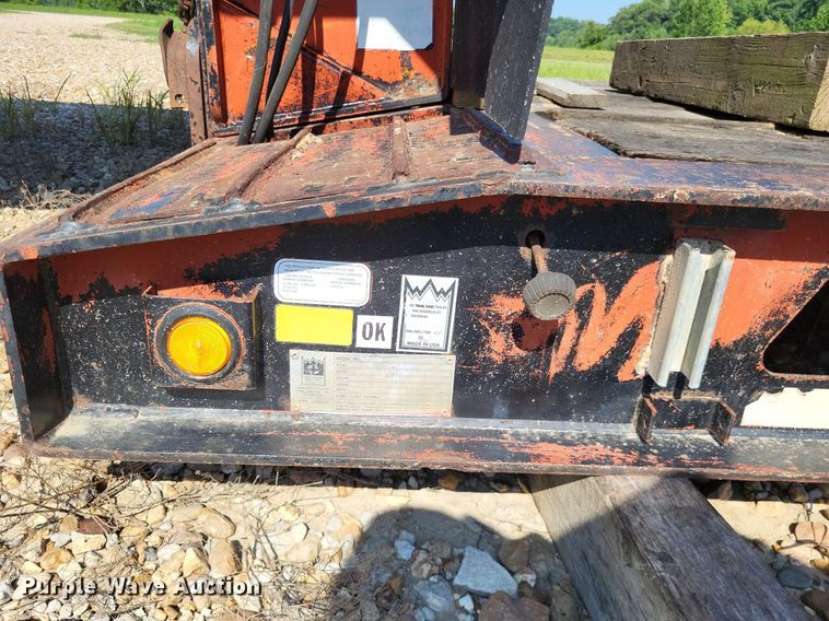 image for item DP5234 1996 Trail King TK70MG-482  lowboy equipment trailer