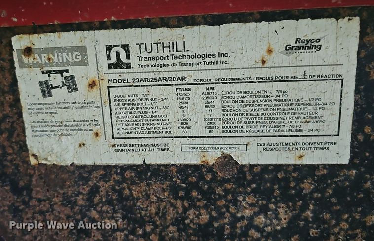 image for item DQ0136 2007 SiDump'r  side dump trailer