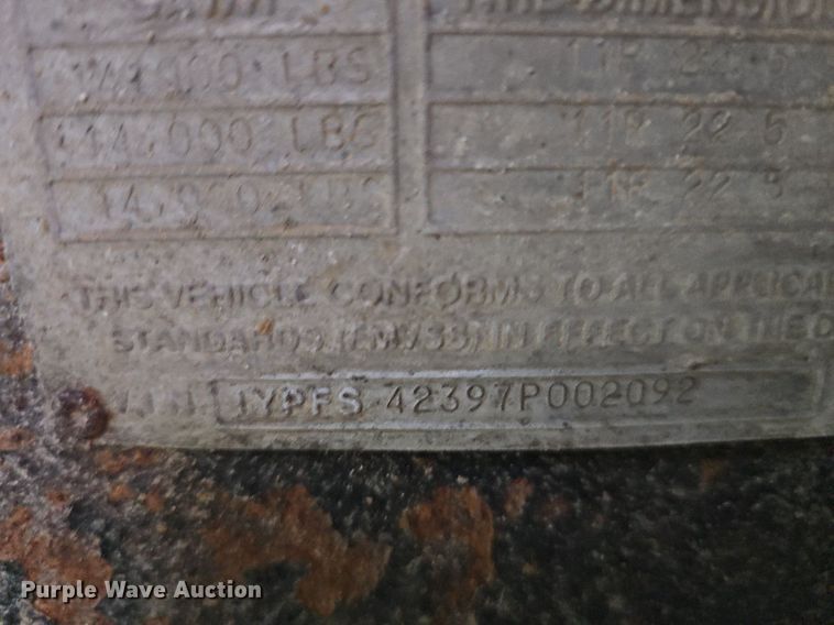 image for item DQ0136 2007 SiDump'r  side dump trailer