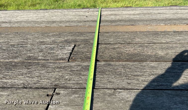 image for item DQ2148 1981 Aztec FCB-6645  drop deck equipment trailer