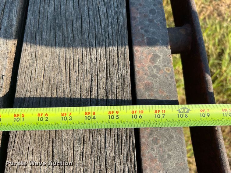 image for item DQ2148 1981 Aztec FCB-6645  drop deck equipment trailer