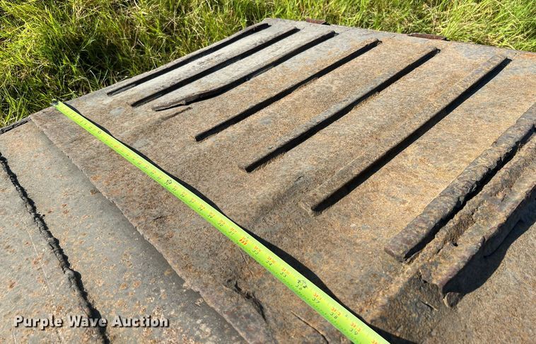 image for item DQ2148 1981 Aztec FCB-6645  drop deck equipment trailer