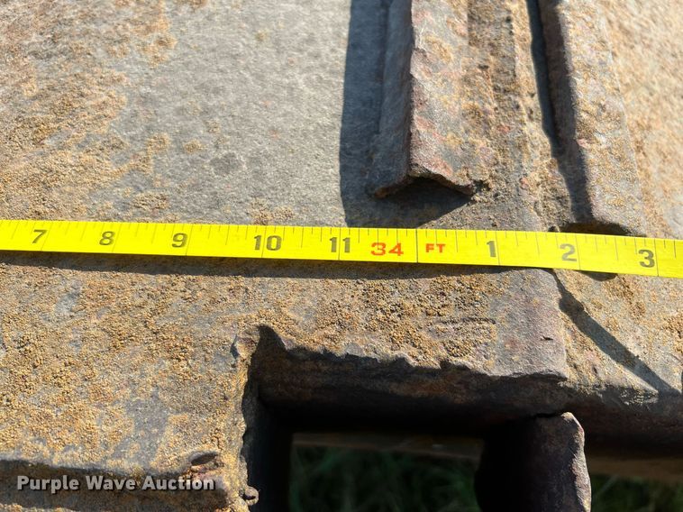 image for item DQ2148 1981 Aztec FCB-6645  drop deck equipment trailer