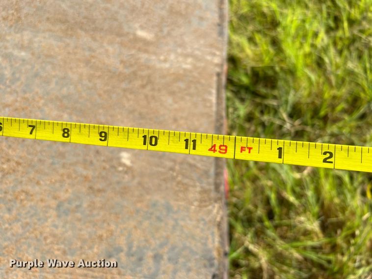 image for item DQ2148 1981 Aztec FCB-6645  drop deck equipment trailer