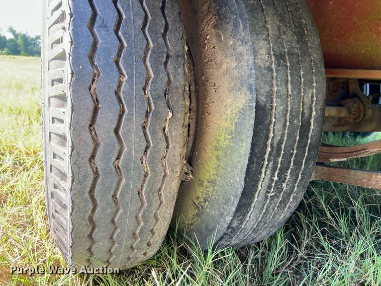 image for item DQ2148 1981 Aztec FCB-6645  drop deck equipment trailer