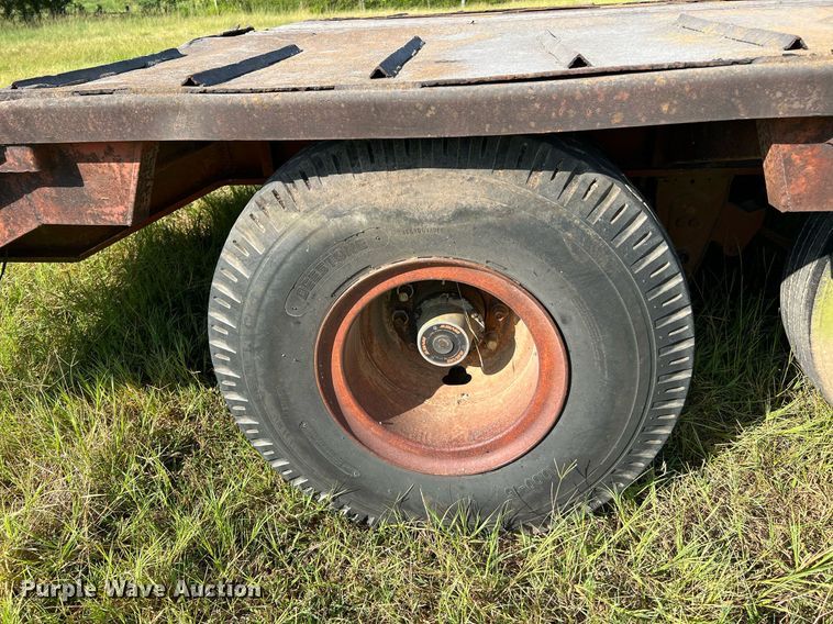 image for item DQ2148 1981 Aztec FCB-6645  drop deck equipment trailer