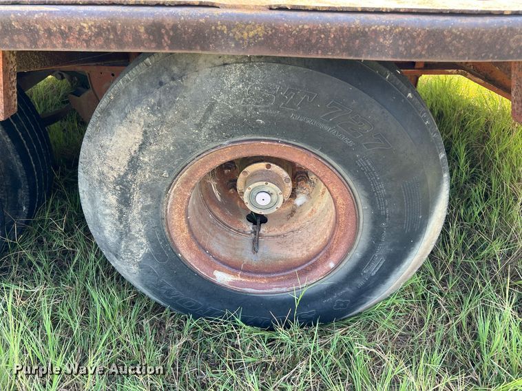 image for item DQ2148 1981 Aztec FCB-6645  drop deck equipment trailer